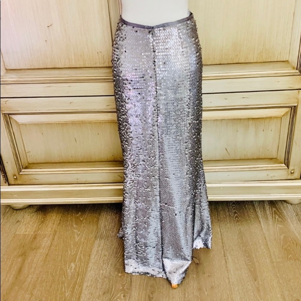 Venus long sequin maxi skirt size 4